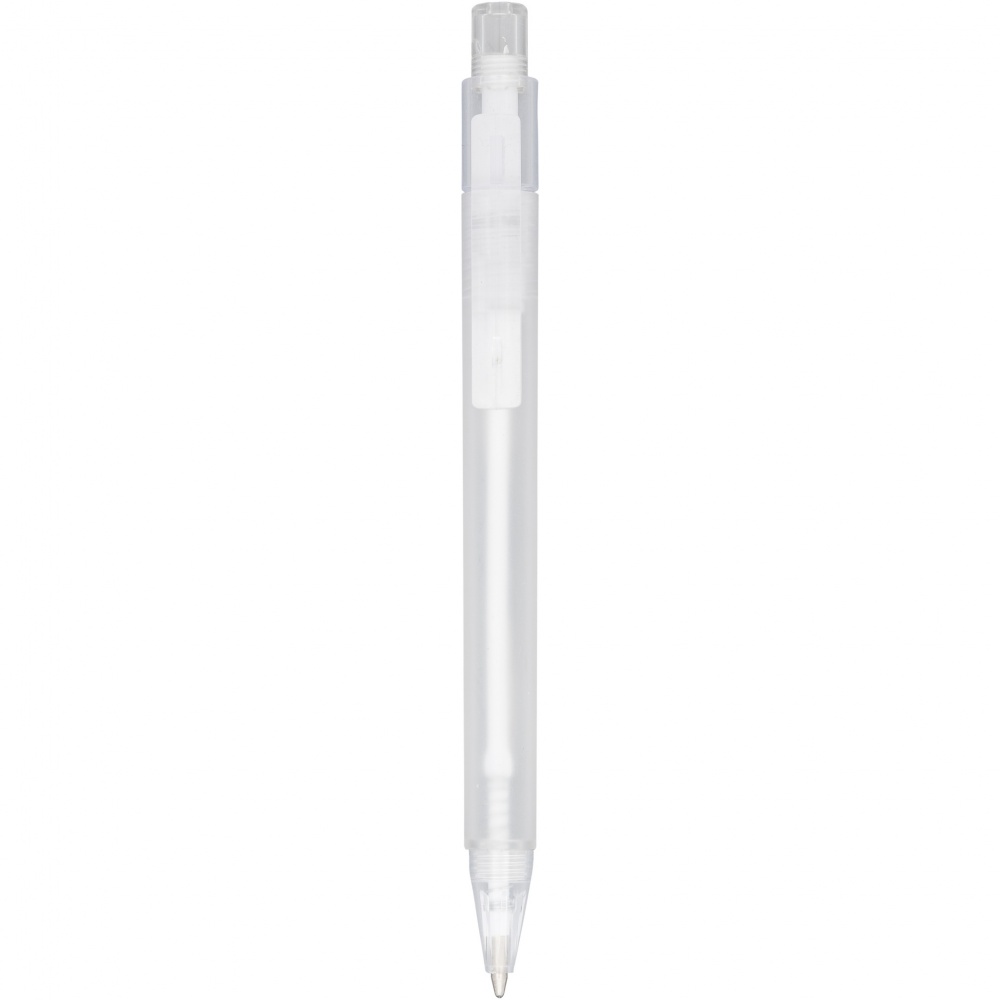 Logo trade business gift photo of: Calypso frosted ballpoint pen