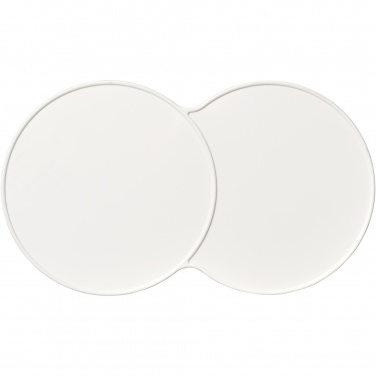 Logo trade corporate gift photo of: Sidekick plastic coaster