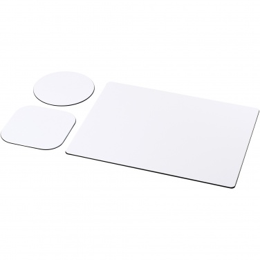 Logotrade promotional merchandise photo of: Brite-Mat® mouse mat and coaster set combo 1
