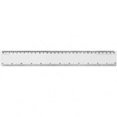Logotrade advertising product picture of: Renzo 30 cm plastic ruler