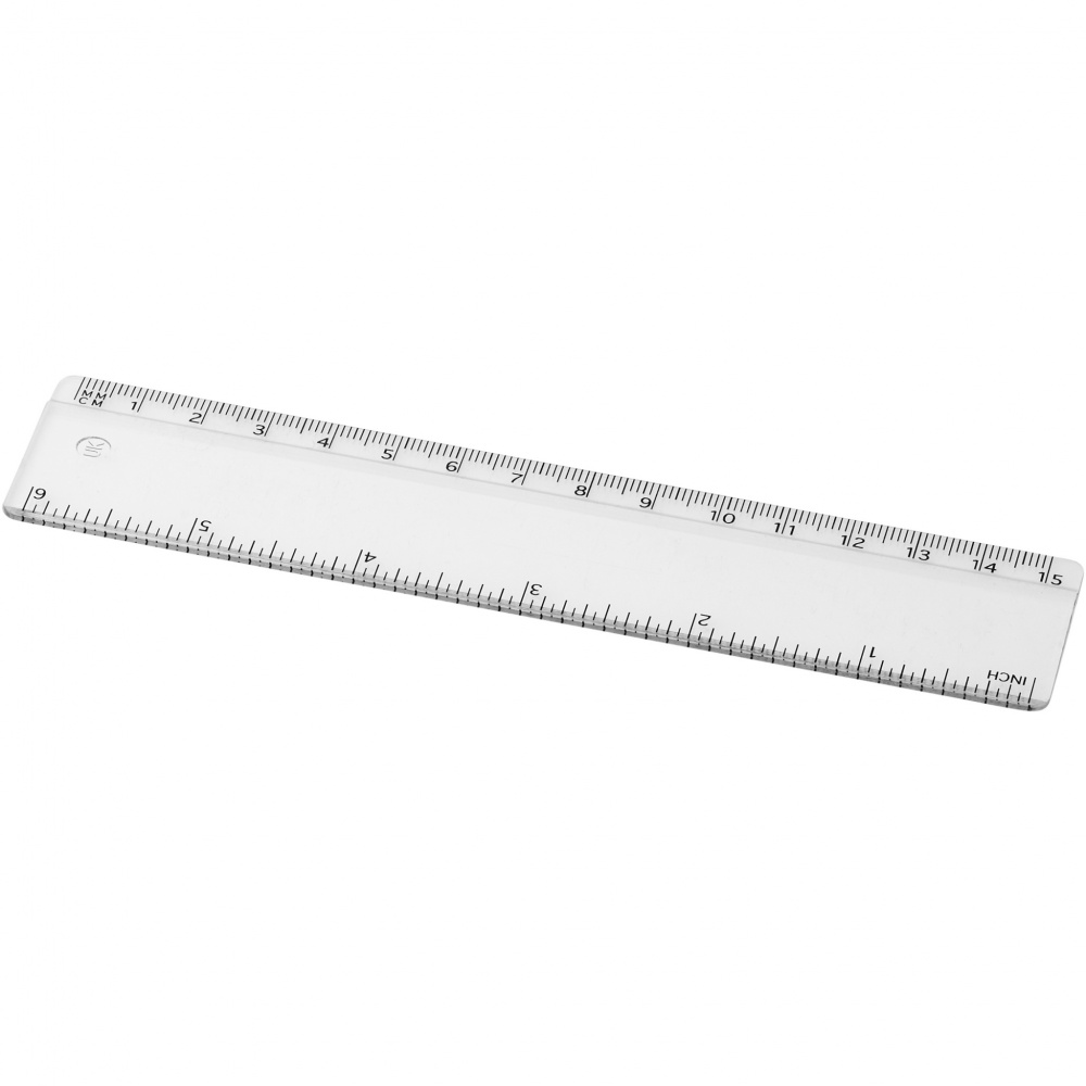 Logotrade promotional giveaways photo of: Renzo 15 cm plastic ruler