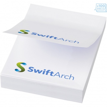 Logo trade advertising products image of: Sticky-Mate® A8 sticky notes 50x75mm