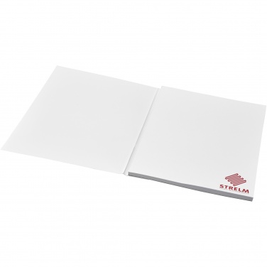 Logo trade promotional giveaways picture of: Desk-Mate® A5 notepad wrap over cover