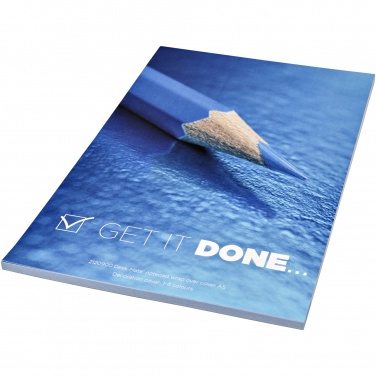 Logotrade promotional giveaway picture of: Desk-Mate® A5 notepad wrap over cover