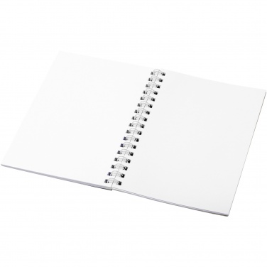 Logo trade promotional products picture of: Desk-Mate® spiral A6 notebook PP cover