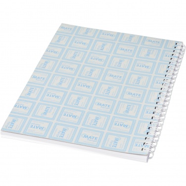 Logo trade promotional giveaway photo of: Desk-Mate® spiral A4 notebook