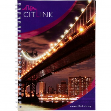 Logo trade corporate gifts picture of: Desk-Mate® A5 spiral notebook