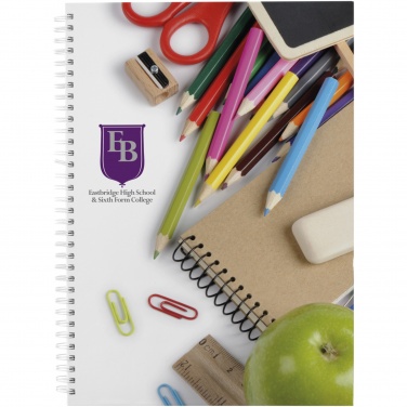 Logotrade advertising product image of: Wire-o A4 notebook hard cover