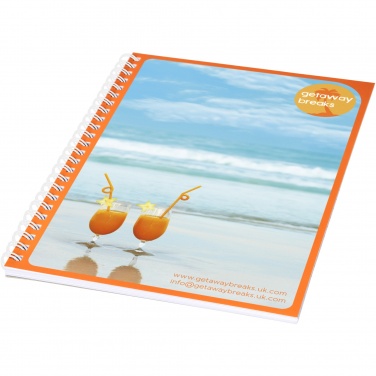 Logotrade promotional merchandise photo of: Desk-Mate® A5 notebook synthetic cover