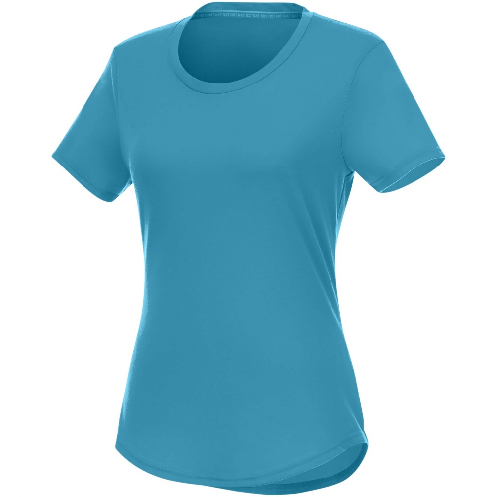 Logo trade promotional merchandise picture of: Jade short sleeve women's GRS recycled t-shirt