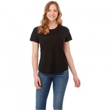 Logo trade promotional merchandise picture of: Jade short sleeve women's GRS recycled t-shirt