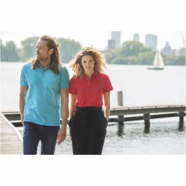 Logo trade promotional products image of: Beryl short sleeve women's organic recycled polo