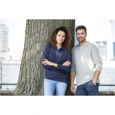 Logo trade promotional items image of: Oakville long sleeve men's polo