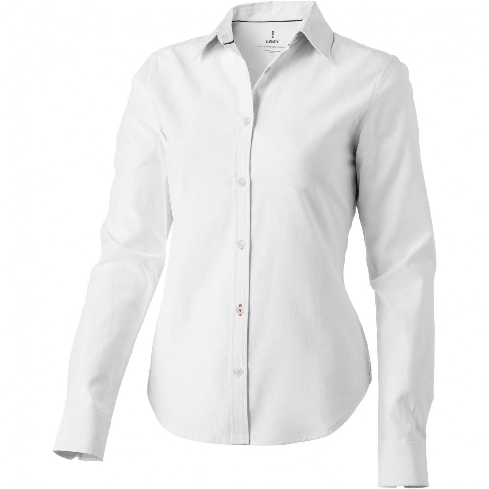 Logo trade promotional giveaway photo of: Vaillant long sleeve women's oxford shirt