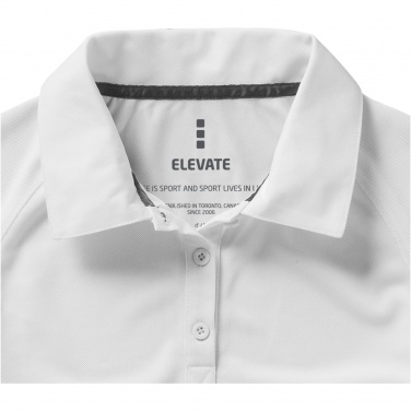 Logo trade corporate gifts picture of: Ottawa short sleeve women's cool fit polo