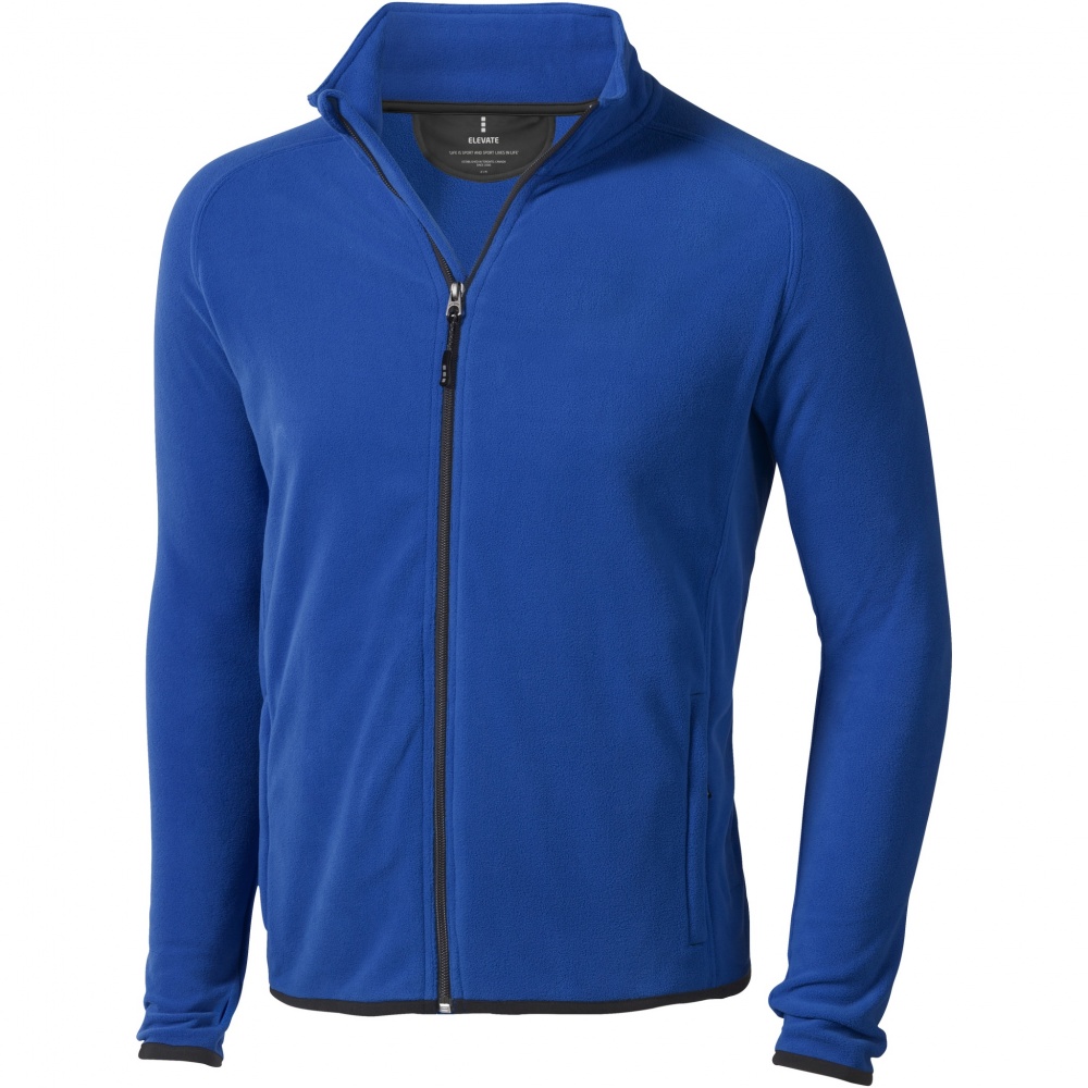 Logo trade corporate gifts image of: Brossard men's full zip fleece jacket