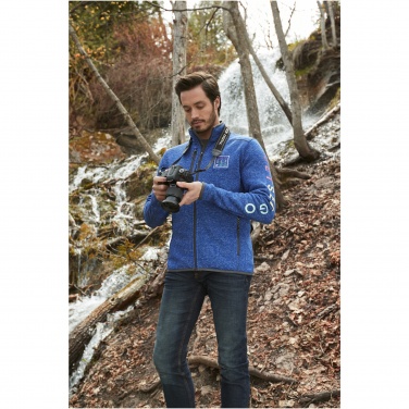 Logo trade promotional giveaways picture of: Tremblant men's knit jacket