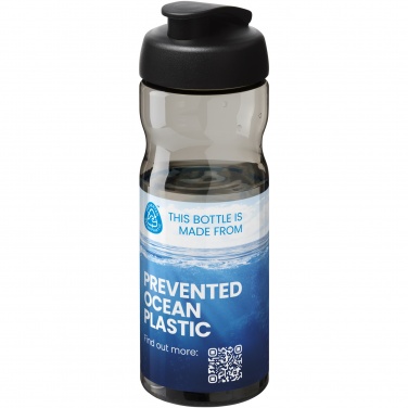Logotrade promotional merchandise photo of: H2O Active® Eco Base 650 ml flip lid sport bottle