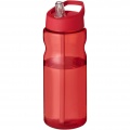 H2O Active® Eco Base 650 ml spout lid sport bottle, Red / Red