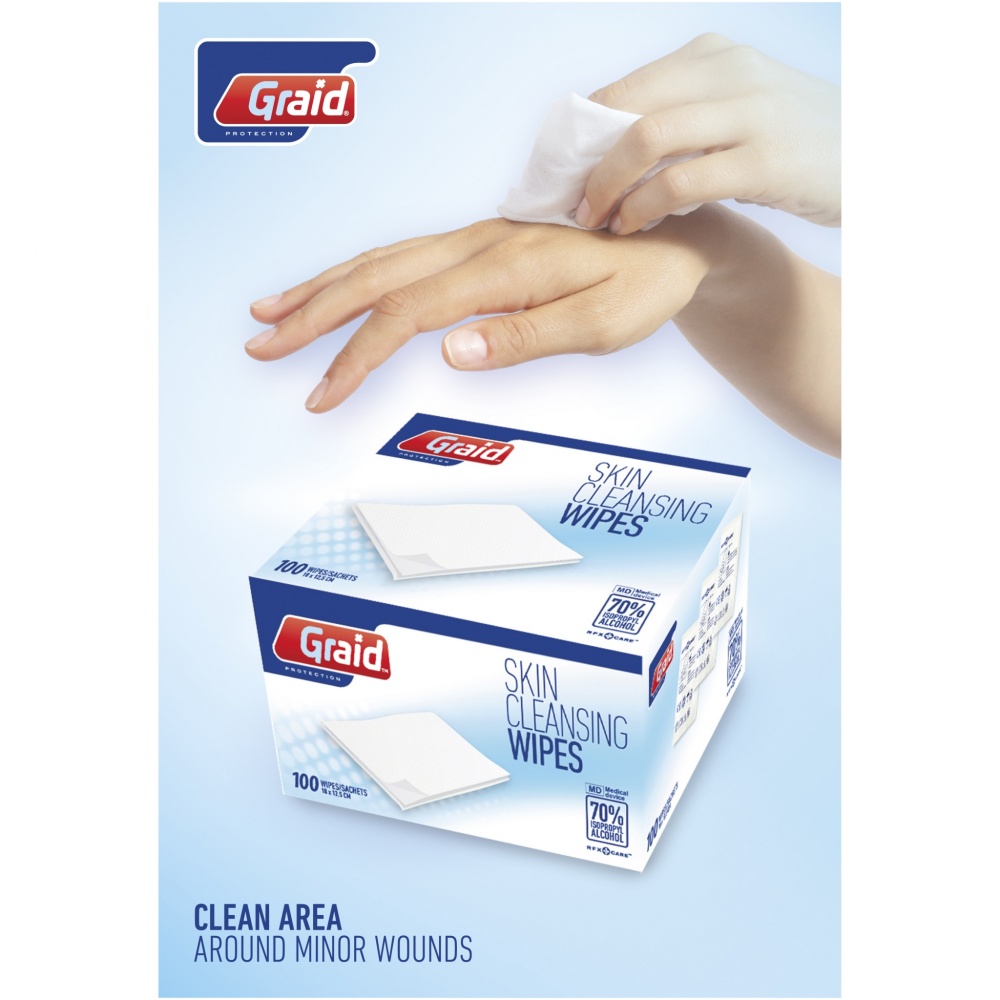 Logo trade promotional giveaways picture of: Elisabeth cleansing wipes