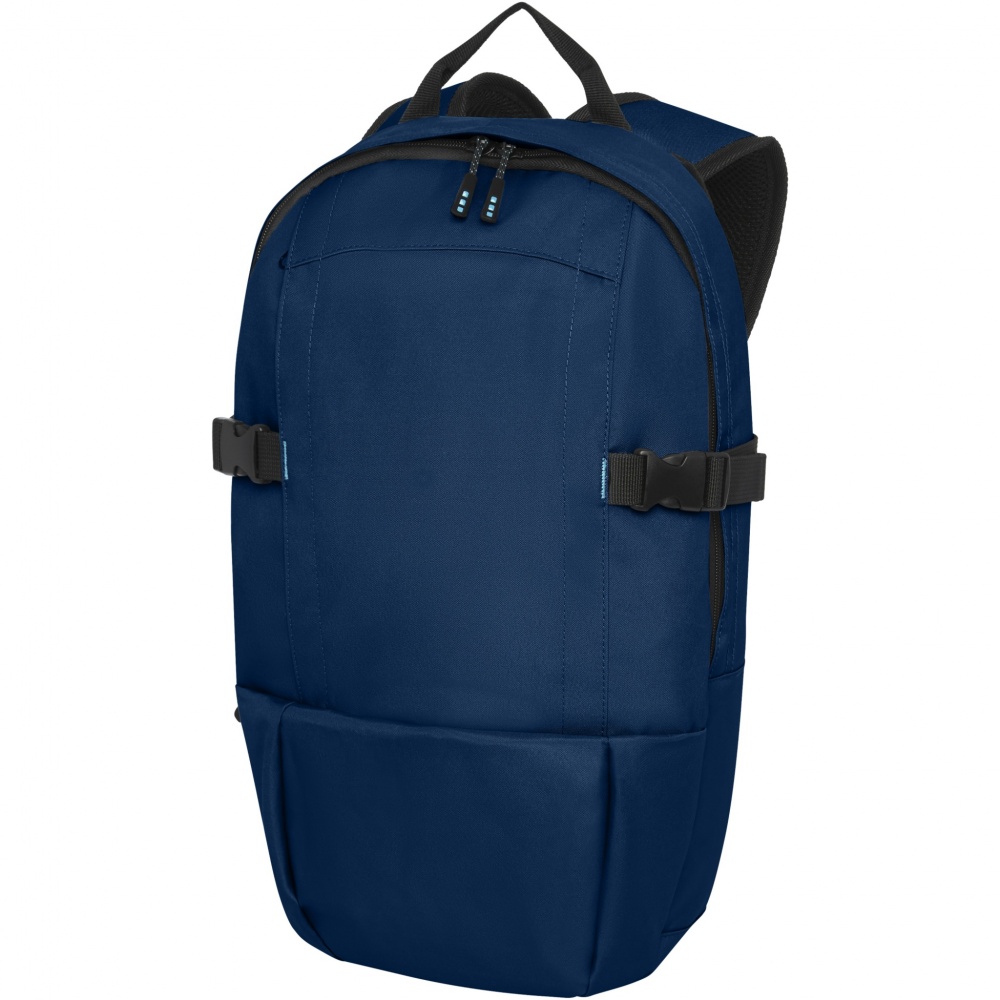 Logotrade business gift image of: Baikal 15" GRS RPET laptop backpack 8L