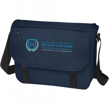 Logo trade business gift photo of: Baikal GRS RPET 15" laptop bag 12L