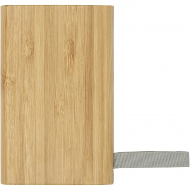 Logo trade advertising products picture of: Tulda 5000 mAh bamboo power bank