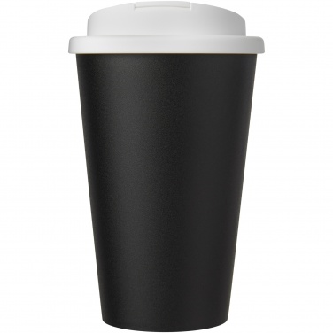 Logo trade business gifts image of: Americano® Eco 350 ml recycled tumbler with spill-proof lid