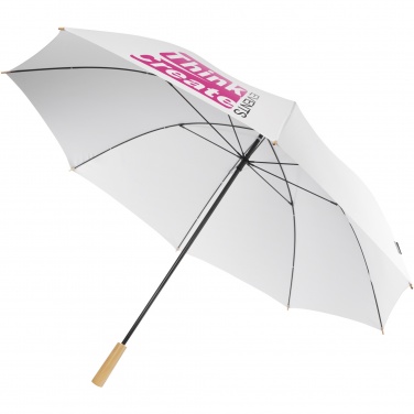 Logo trade promotional item photo of: Romee 30'' windproof recycled PET golf umbrella