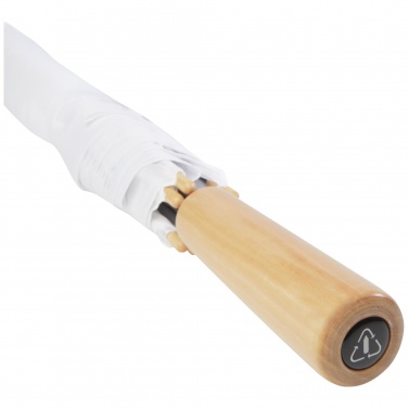 Logo trade corporate gifts picture of: Romee 30'' windproof recycled PET golf umbrella