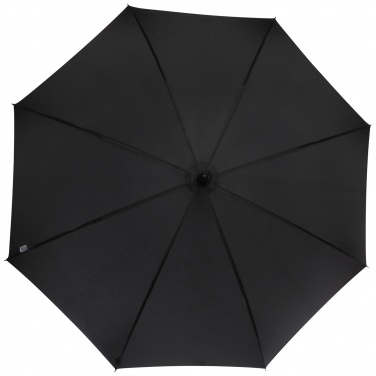 Logo trade corporate gift photo of: Fontana 23" auto open umbrella with carbon look and crooked handle