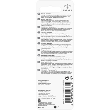Logotrade promotional item image of: Parker Gel ballpoint pen refill 