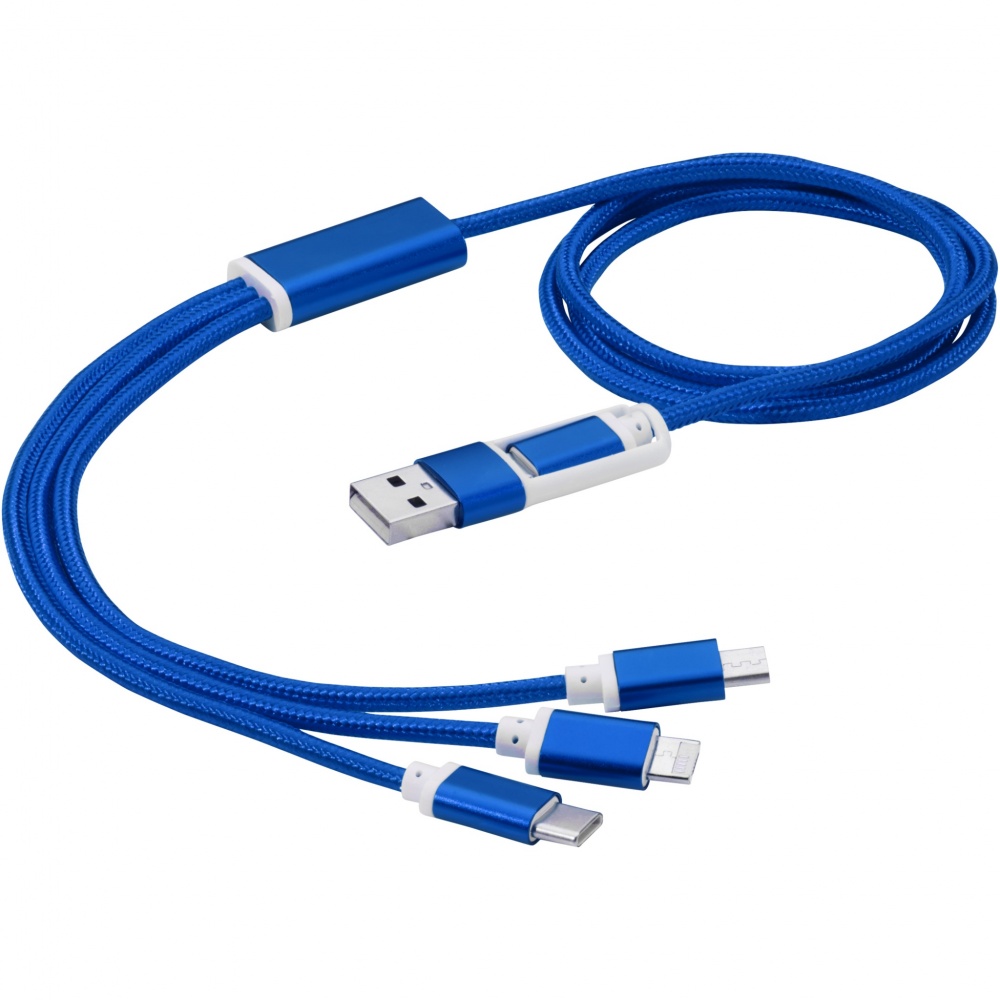Logo trade promotional product photo of: Versatile 5-in-1 charging cable