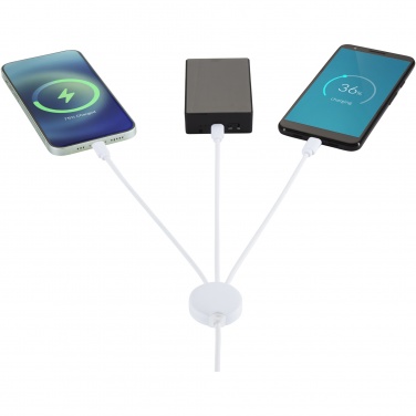 Logo trade promotional products picture of: Pure 5-in-1 charging cable with antibacterial additive