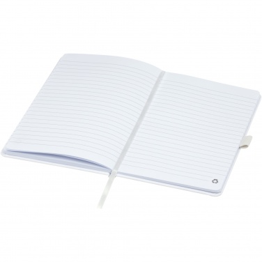 Logo trade promotional products picture of: Honua A5 recycled paper notebook with recycled PET cover