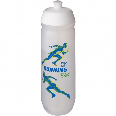Logotrade promotional item picture of: HydroFlex™ Clear 750 ml squeezy sport bottle