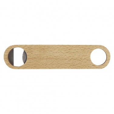 Logotrade promotional merchandise photo of: Origina wooden bottle opener