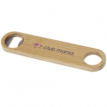 Logotrade promotional gift image of: Origina wooden bottle opener