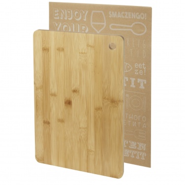 Logo trade promotional giveaways picture of: Harp bamboo cutting board
