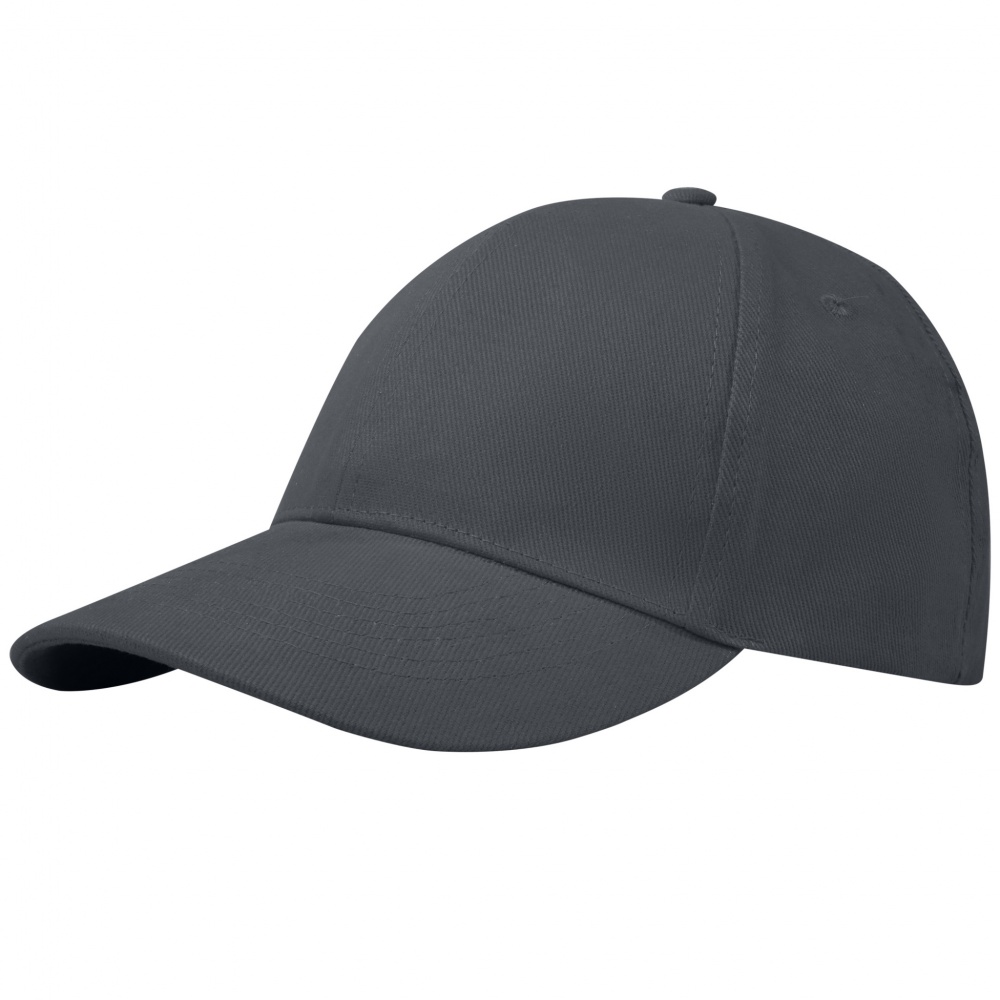 Logo trade advertising products image of: Trona 6 panel GRS recycled cap