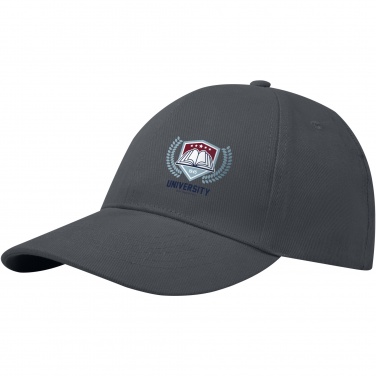 Logo trade promotional item photo of: Trona 6 panel GRS recycled cap