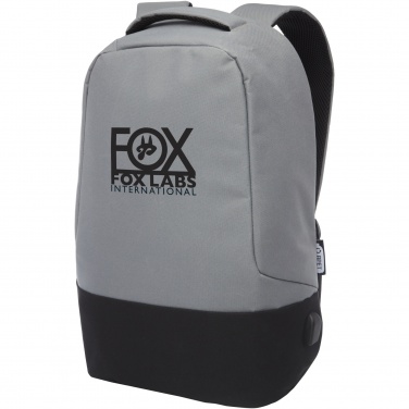 Logotrade corporate gift picture of: Cover GRS RPET anti-theft backpack 18L