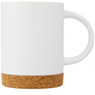 Logo trade promotional gifts picture of: Neiva 425 ml ceramic mug with cork base
