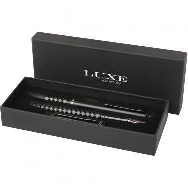 Logotrade corporate gift picture of: Tactical Dark duo pen gift box