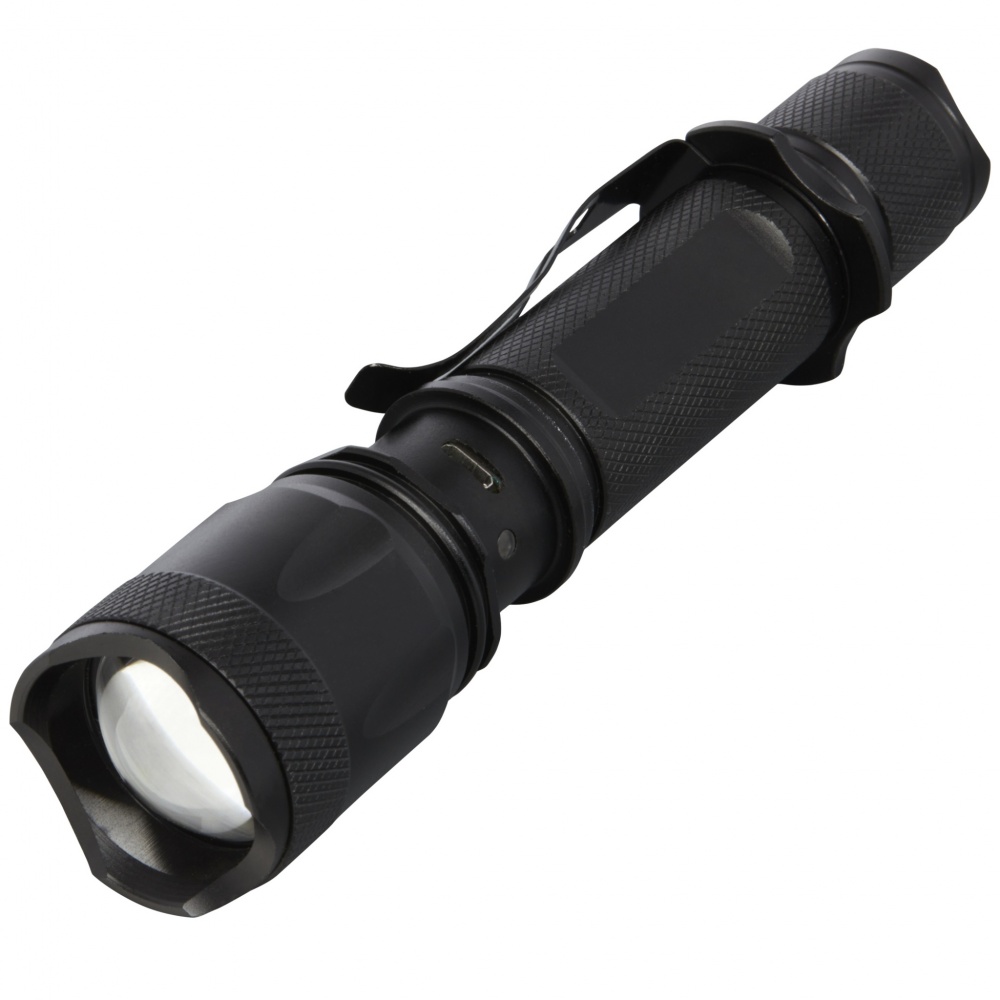 Logo trade advertising product photo of: Mears 5W rechargeable tactical flashlight