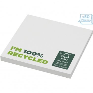 Logotrade promotional item picture of: Sticky-Mate® recycled sticky notes 75 x 75 mm