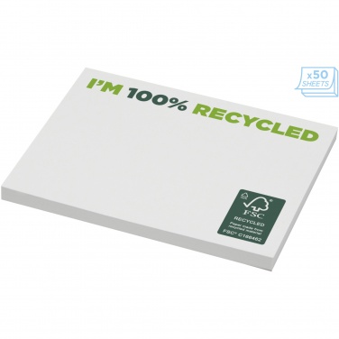 Logo trade corporate gifts picture of: Sticky-Mate® recycled sticky notes 100x75 mm