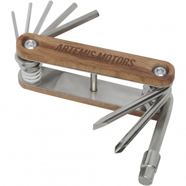 Logotrade corporate gift image of: Fixie 8-function wooden bicycle multi-tool