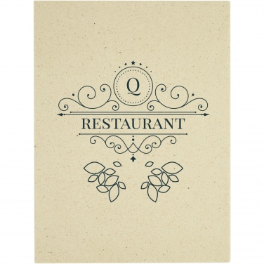 Logo trade promotional merchandise picture of: Verde 3-piece grass paper stationery gift set