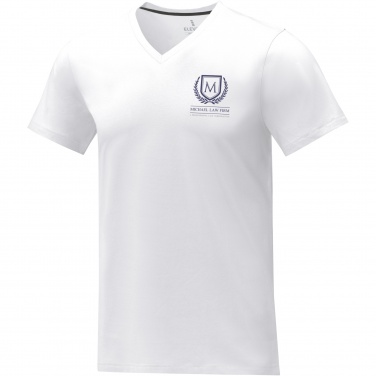 Logotrade promotional item picture of: Somoto short sleeve men's V-neck t-shirt 